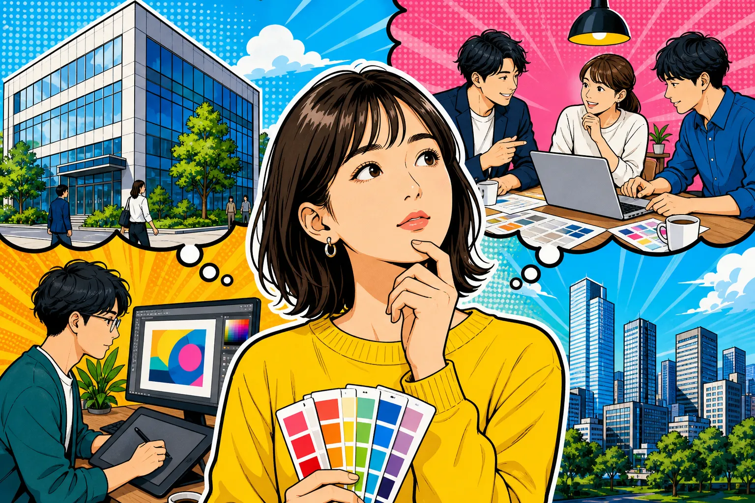 グラフィックデザイン会社の選び方|失敗しない5つの基準