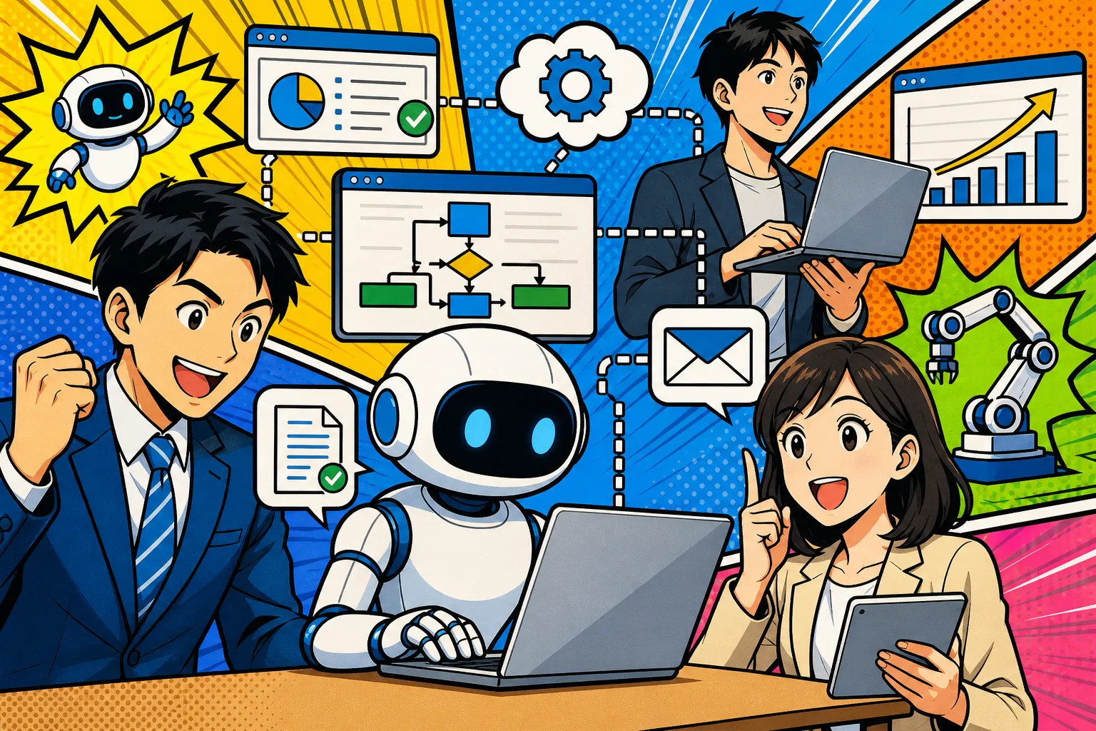 AI業務自動化システムとは?導入手順と選び方を解説